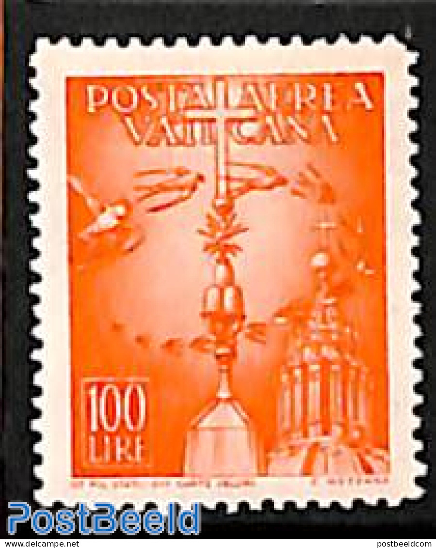 Vatican 1947 100L, Stamp Out Of Set, Mint NH, Religion - Religion - Nuevos