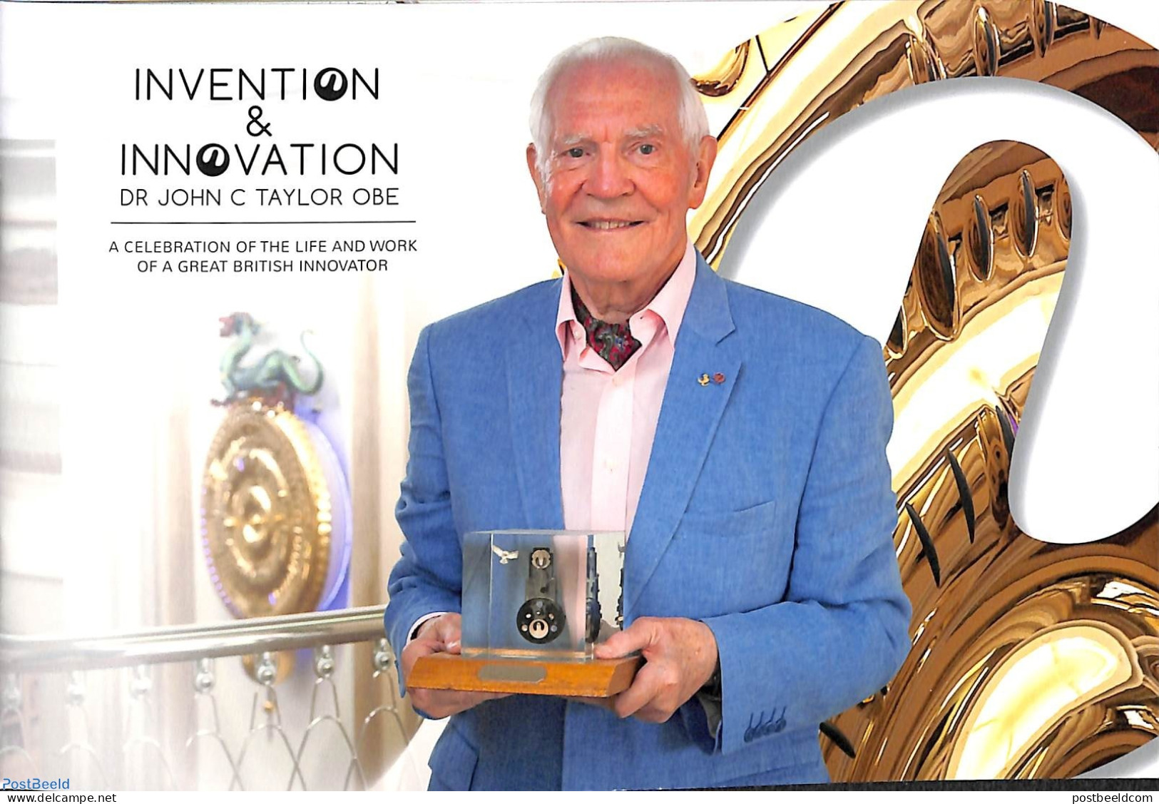 Isle Of Man 2017 Dr. John C. Taylor Obe, Invention & Innovation Booklet, Mint NH, Inventors - Stamp Booklets - Clocks - Unclassified