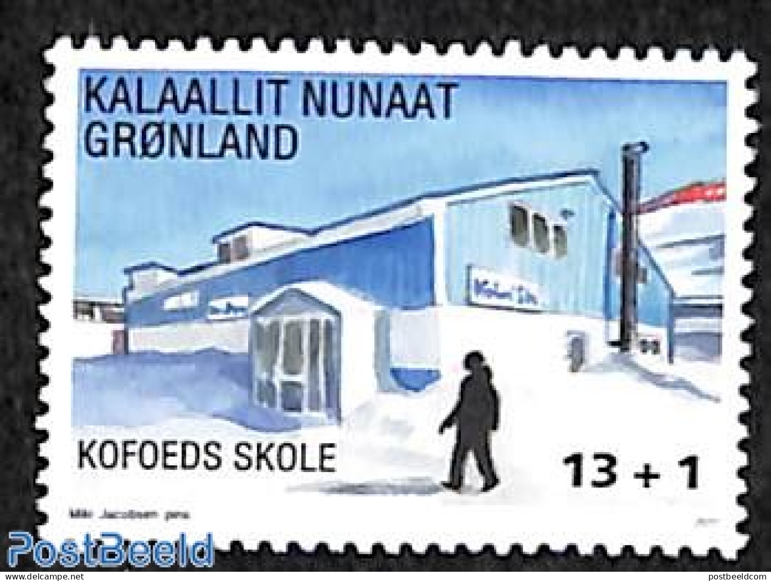 Greenland 2017 Kofoeds School 1v, Mint NH, Science - Education - Nuovi