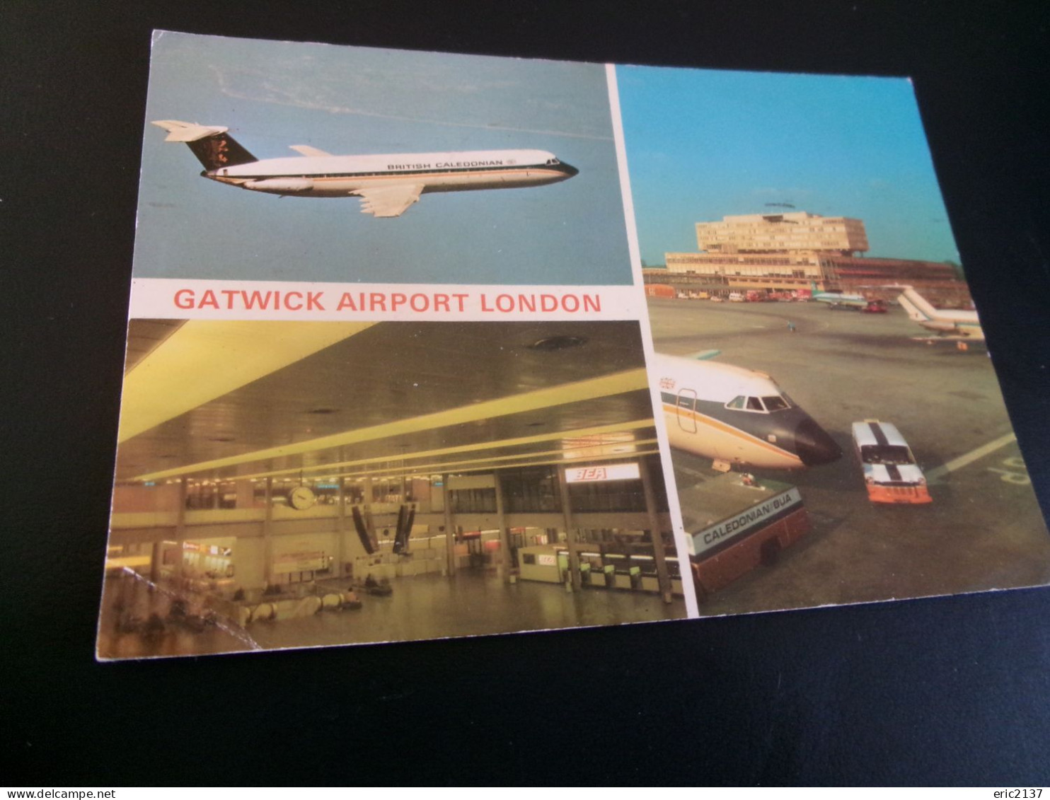 AEROPORT  INTERNATIONAL DE GATWICK LONDON..LONDRES (pv 1.65 Euros) ... - Aerodromes