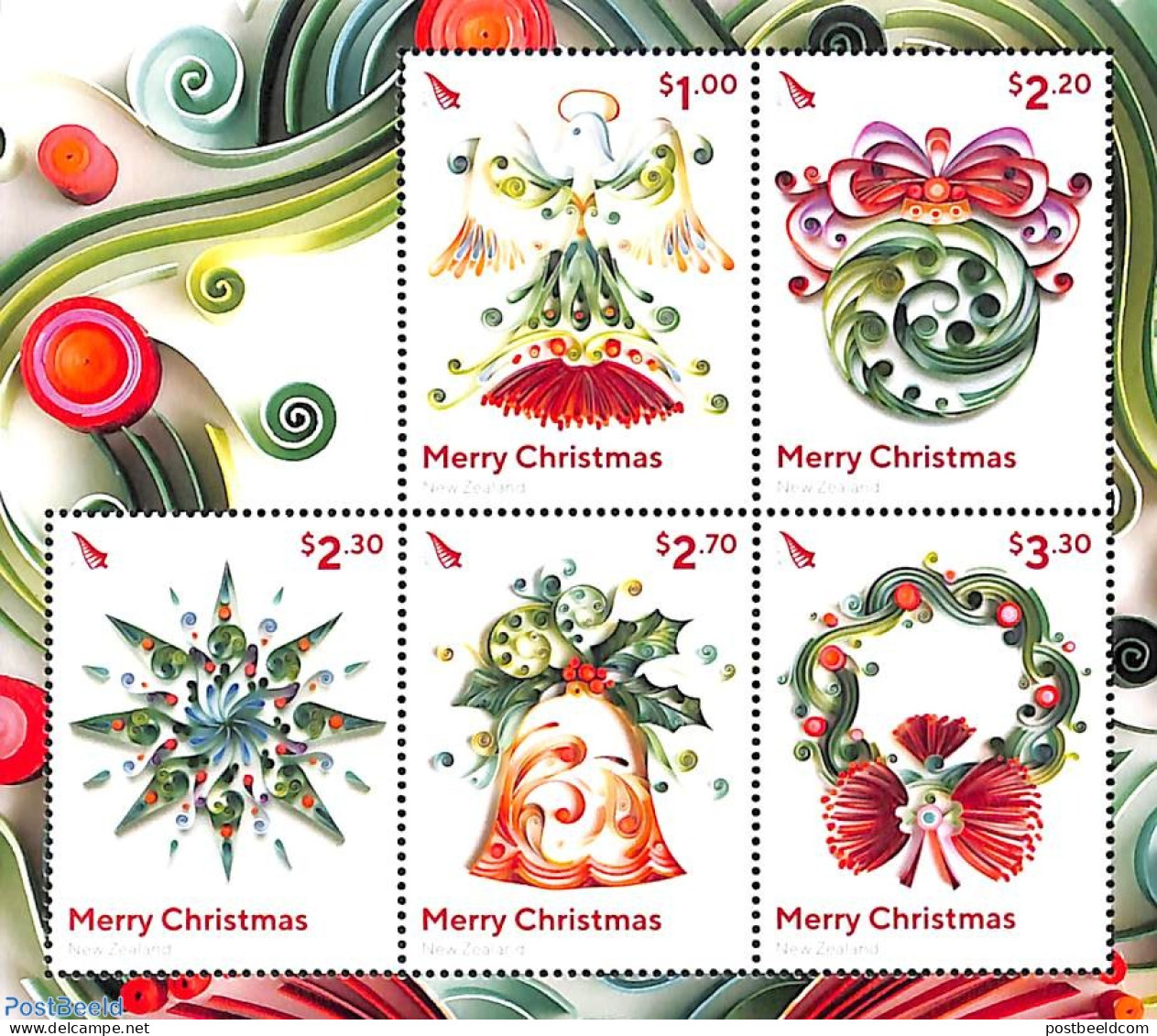 New Zealand 2017 Christmas S/s, Mint NH, Religion - Christmas - Neufs