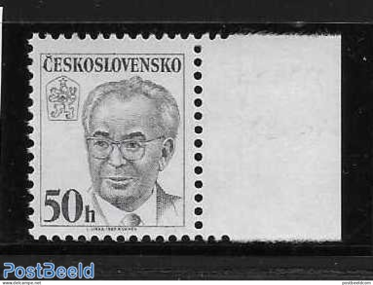 Czechoslovkia 1983 50 H. Husak, Mint NH, History - Politicians - Other & Unclassified