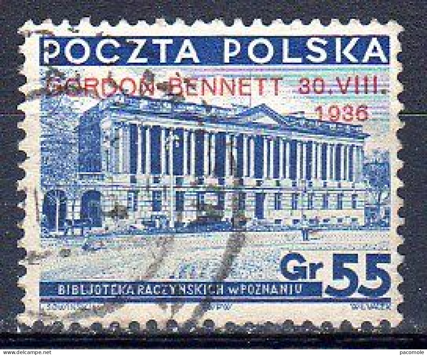 Pologne - Coupe Gordon Bennett - Used Stamps