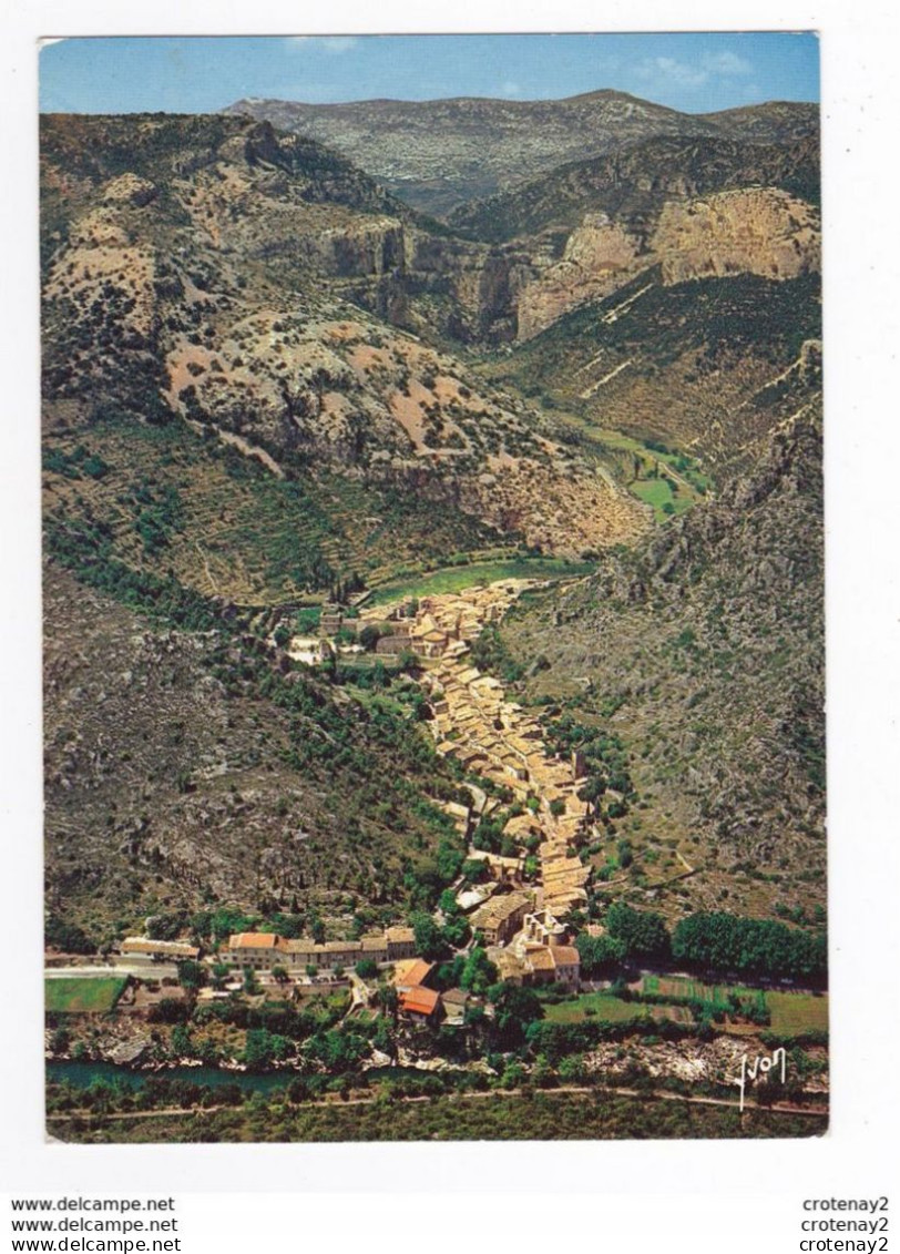 34 SAINT GUILHEM LE DESERT Vers Gignac N°9733 Vue D'ensemble Au Confluent Gorges Du VERDUS Et De L'Hérault VOIR DOS - Gignac