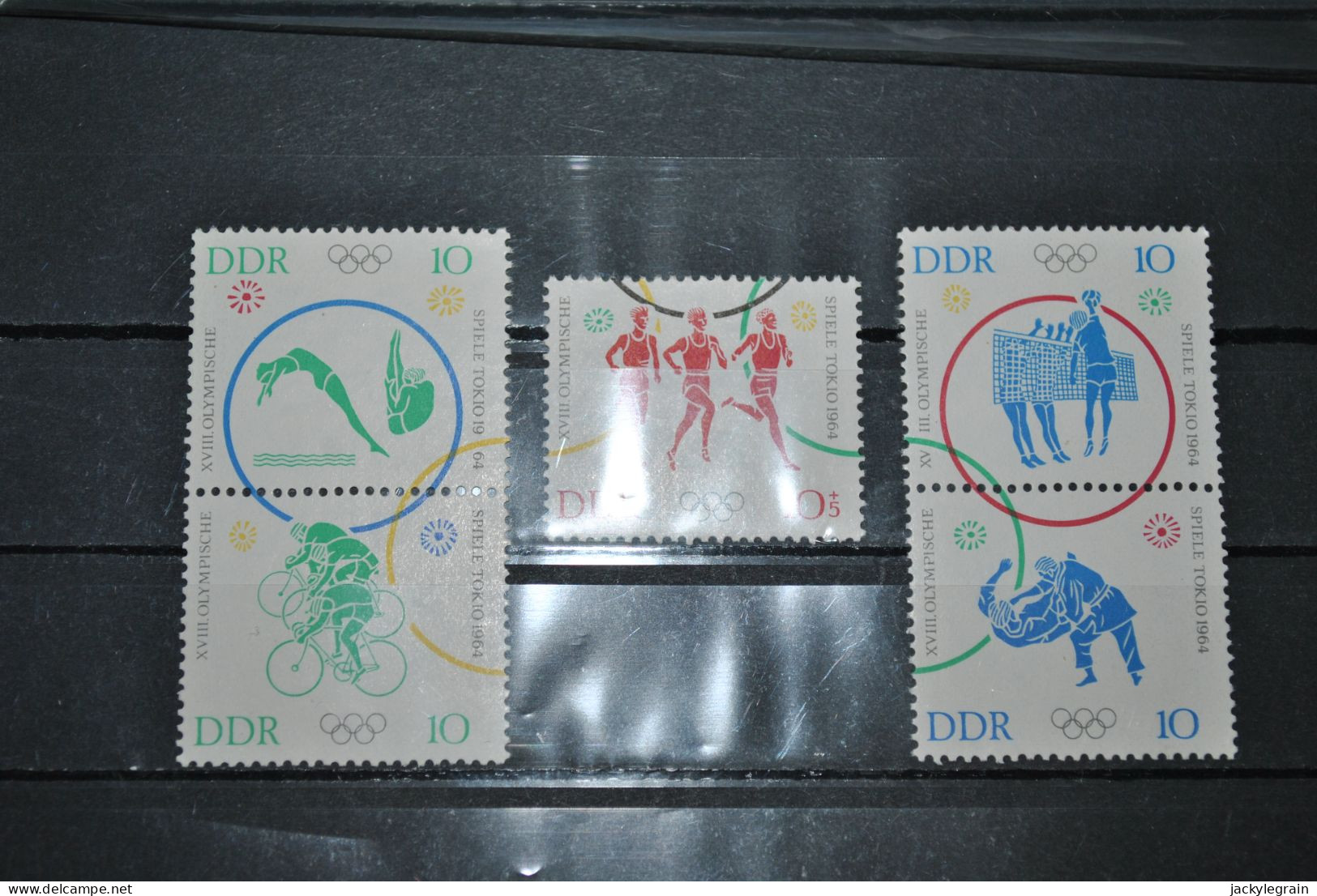 Allemagne/DDR 1964 Jeux Olympiques MNH Incomplet - Unused Stamps