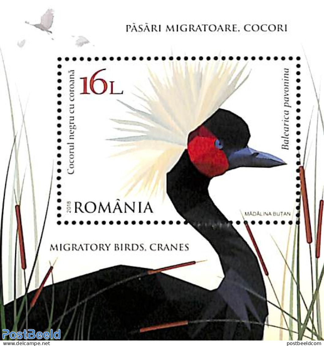 Romania 2018 Migrating Birds S/s, Mint NH, Nature - Birds - Unused Stamps