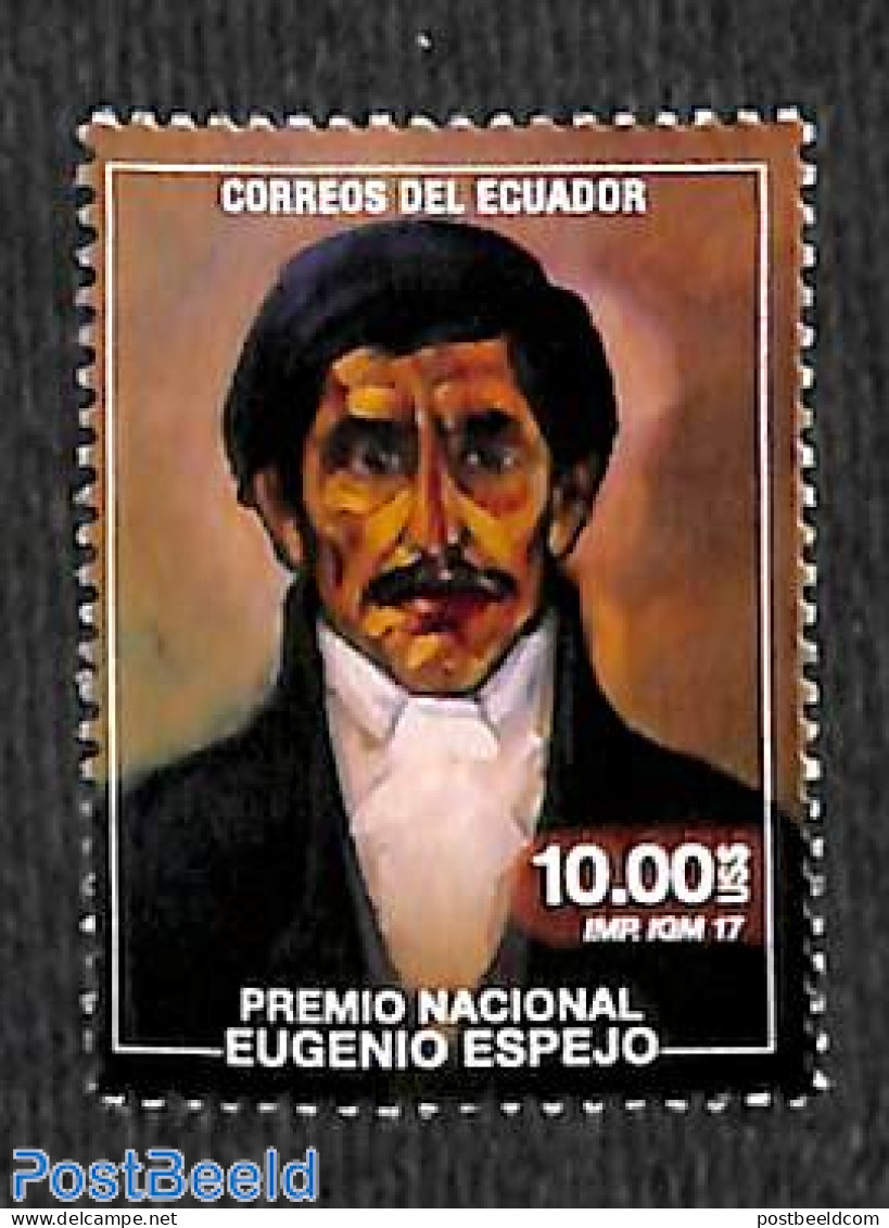 Ecuador 2017 Eugenio Espejo 1v, Mint NH - Ecuador