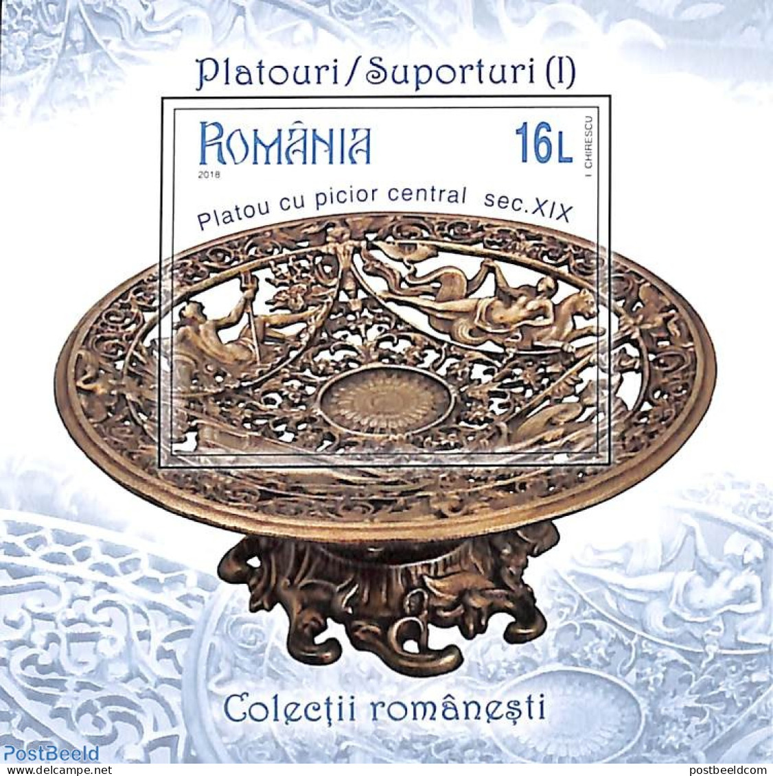 Romania 2018 Art Collections S/s, Mint NH, Art - Art & Antique Objects - Ongebruikt