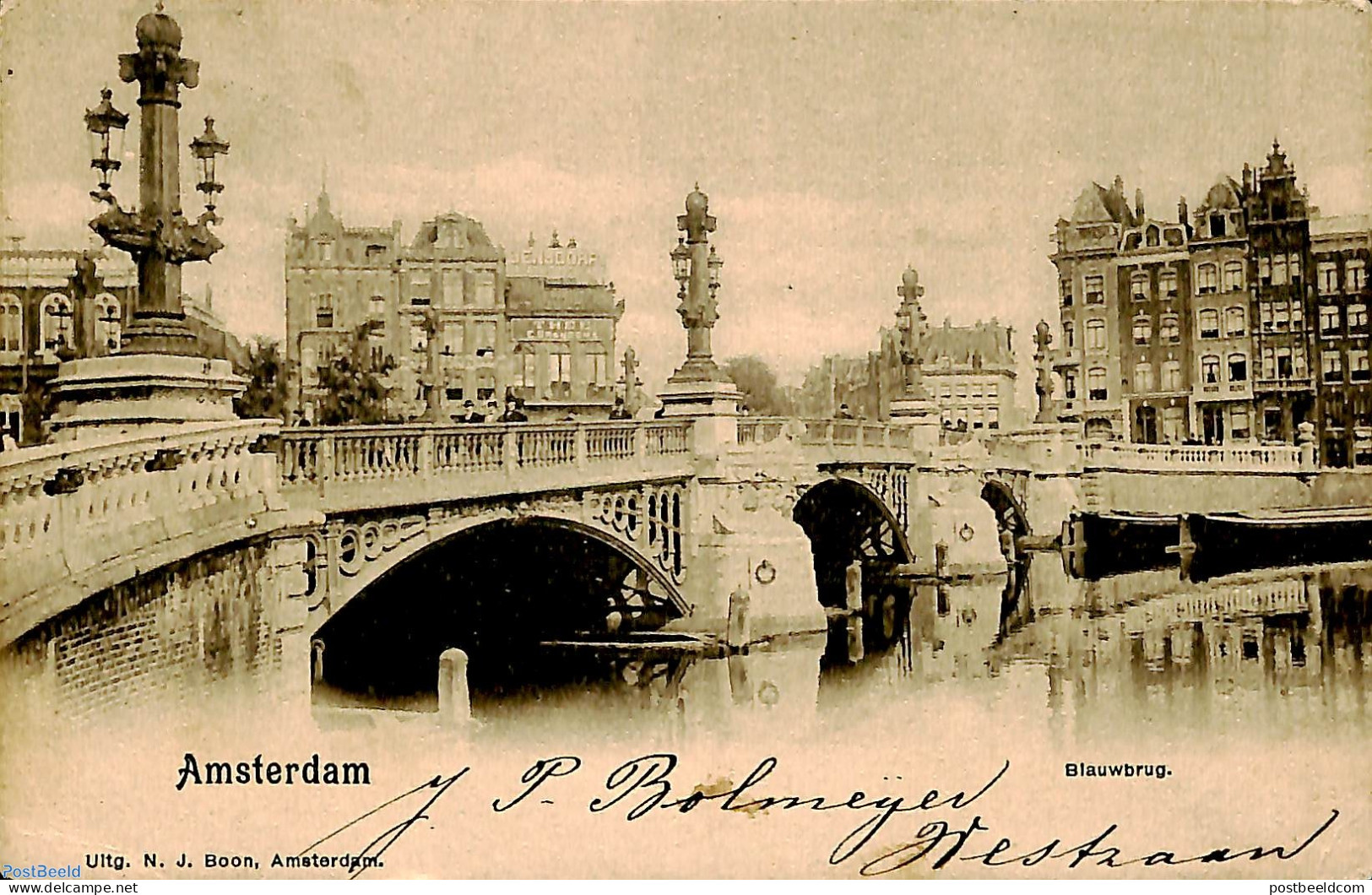 Netherlands 1920 Postcard From Westzaan (kleinrond) To St. Nicolas Argentina, Postal History - Storia Postale