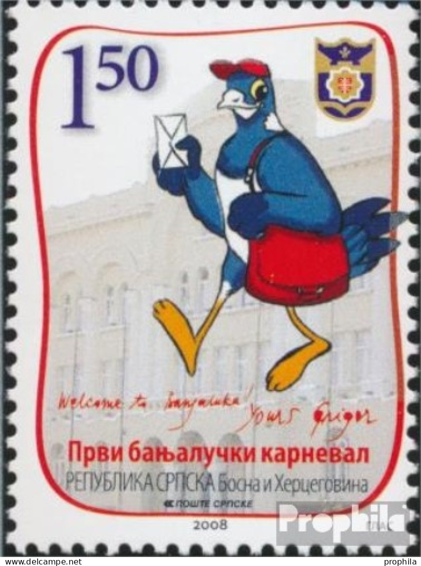 Bosnien - Serbische Republ. 429 (kompl.Ausg.) Postfrisch 2008 Karneval Von Banja Luka - Bosnien-Herzegowina