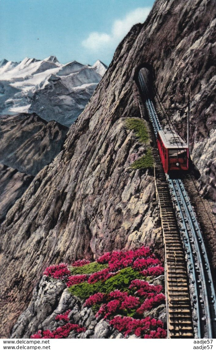 Pilatusbahn,The Pilatus Railway,Nidwalden And Obwalden, Switzerland - Eisenbahnen