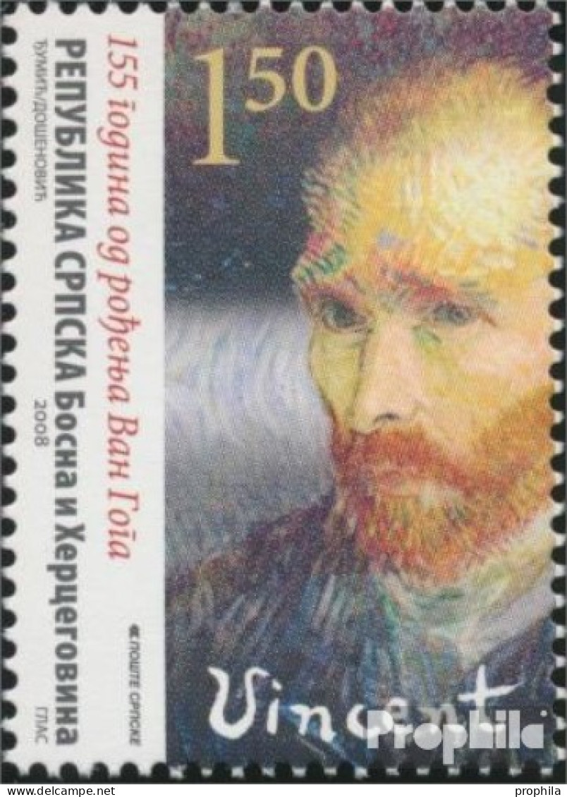 Bosnien - Serbische Republ. 417 (kompl.Ausg.) Postfrisch 2008 Vincent Van Gogh - Bosnia Erzegovina