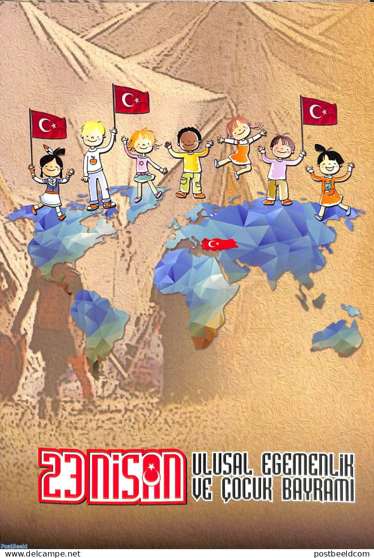Türkiye 2018 Folder Children Day, Mint NH - Sonstige & Ohne Zuordnung