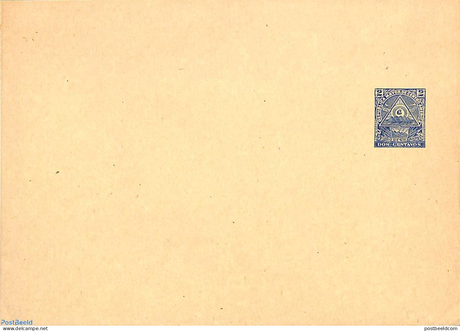 Nicaragua 1898 Wrapper 2c, Unused Postal Stationary - Nicaragua