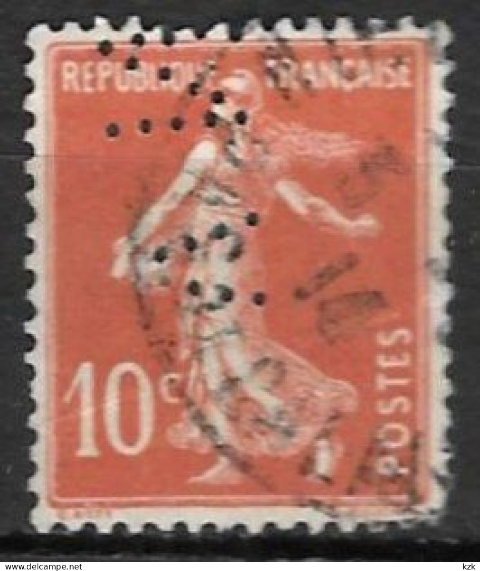 884	N°	138	Perforé	-	VN 37	-	MINES  DE  NOEUX - Used Stamps