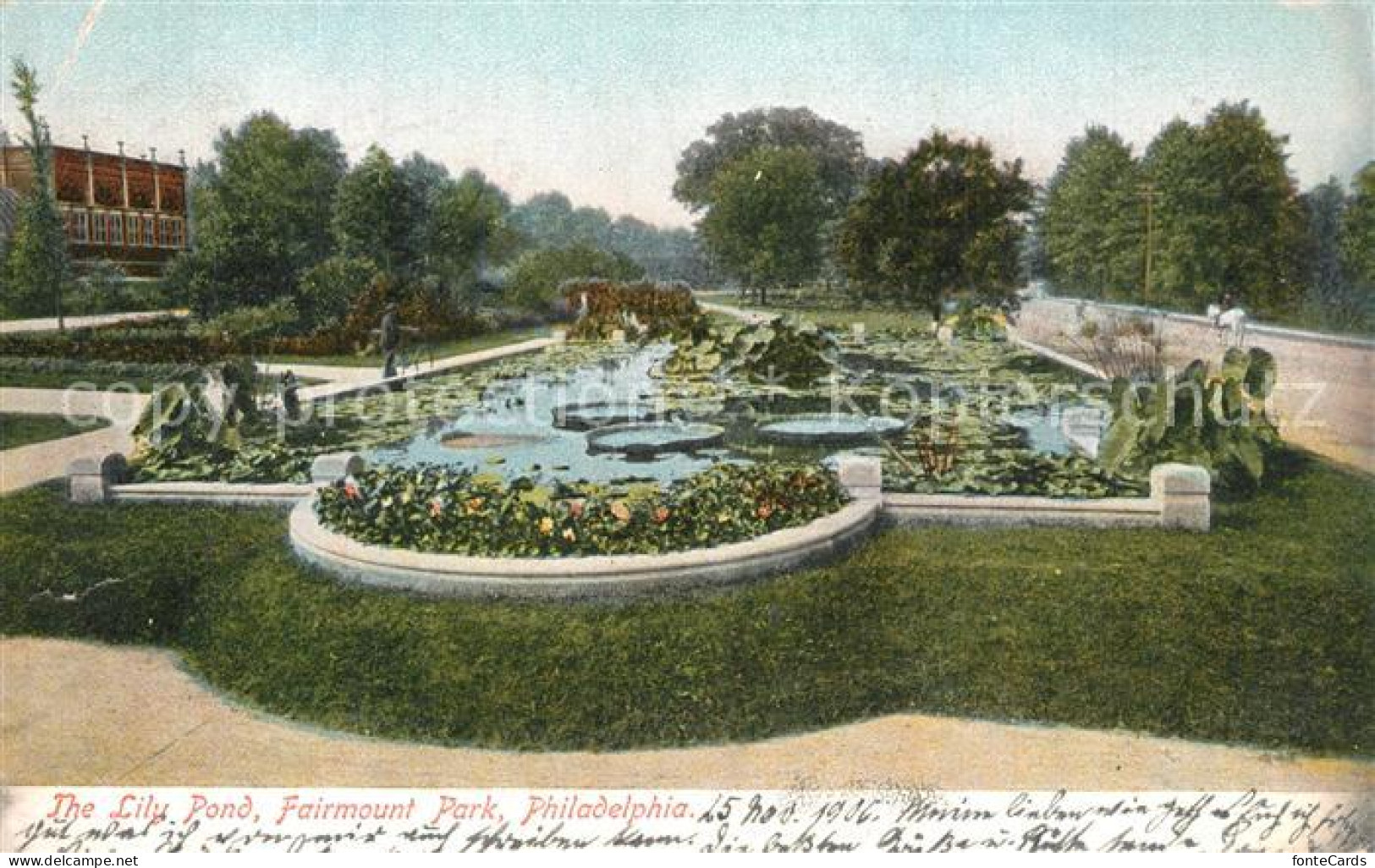 73551920 Philadelphia Pennsylvania Lily Pond Fairmount Park Philadelphia Pennsyl - Other & Unclassified