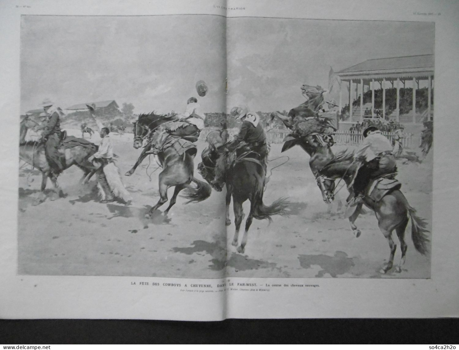 L'ILLUSTRATION N°3333 12/01/1907 La Mort Du Shah Mozaffer-Eddine; Les Ballons Dirigeables D'hier Et D'aujourd'hui - L'Illustration