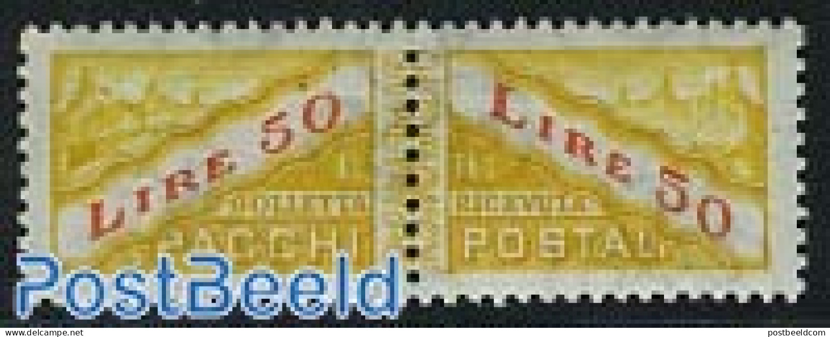 San Marino 1946 Parcel Post 50L 1v [:], Unused (hinged) - Ungebraucht
