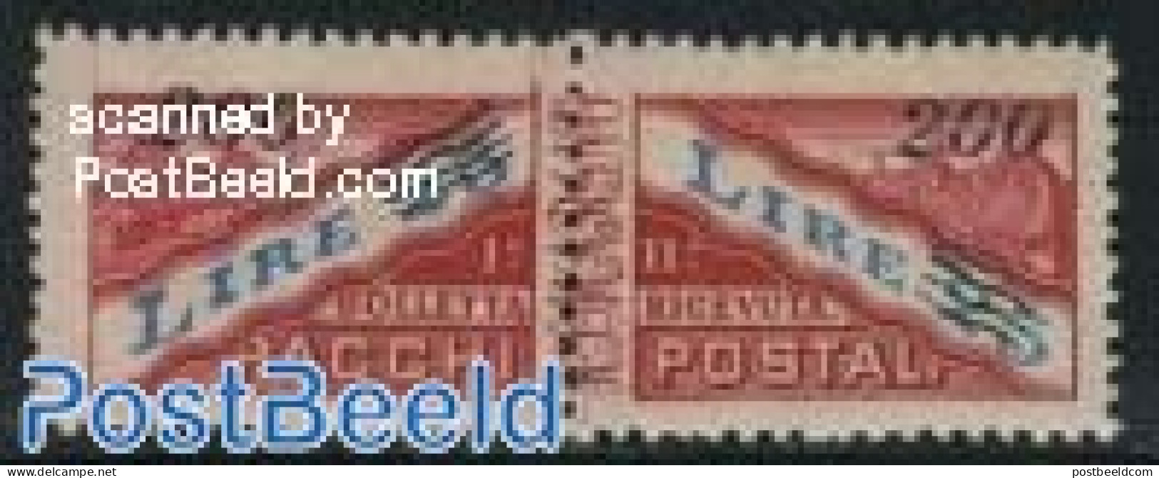 San Marino 1950 Parcel Post 1v [:], Unused (hinged) - Ongebruikt