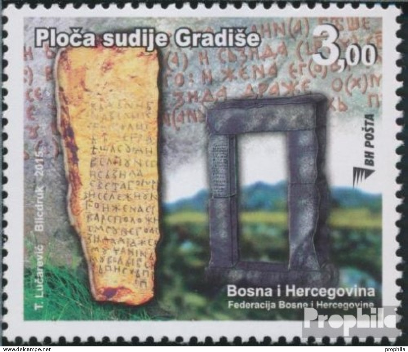 Bosnien-Herzegowina 684 (kompl.Ausg.) Postfrisch 2015 Kulturhistorisches Erbe - Bosnia Erzegovina