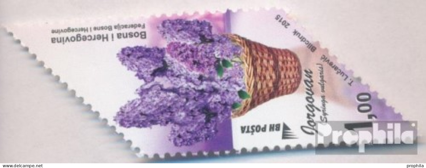 Bosnien-Herzegowina 679 (kompl.Ausg.) Postfrisch 2015 Flora - Bosnia Erzegovina