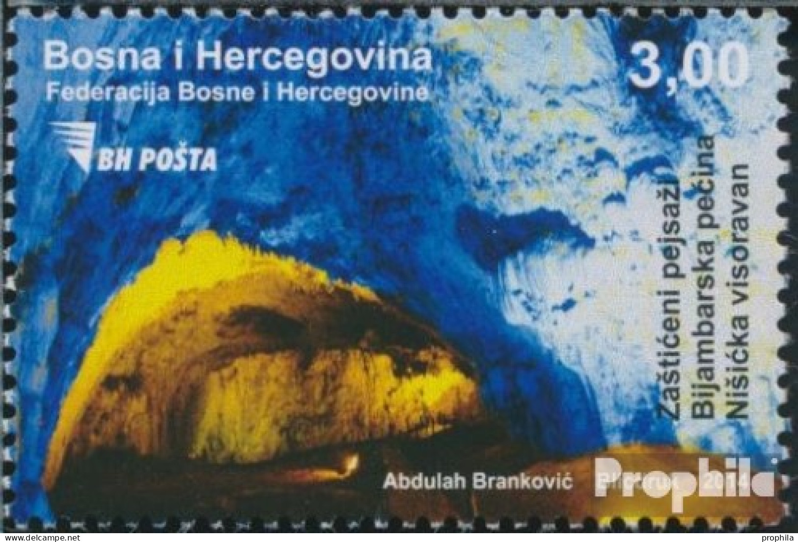 Bosnien-Herzegowina 646 (kompl.Ausg.) Postfrisch 2014 Naturschutzgebiete - Bosnia Erzegovina