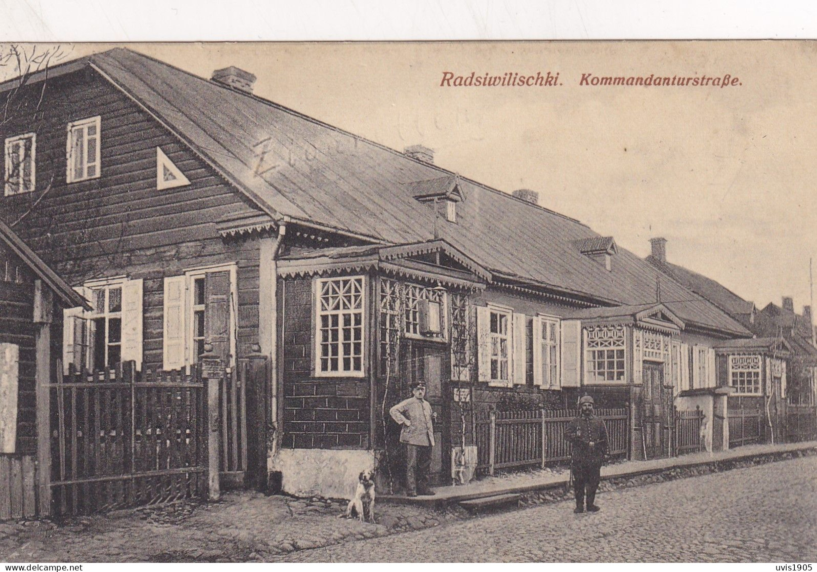 Radwilischki.Kommandanturstrasse. - Litauen