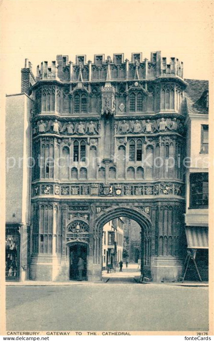 73519408 Canterbury Kent Gateway To The Cathedral  - Autres & Non Classés