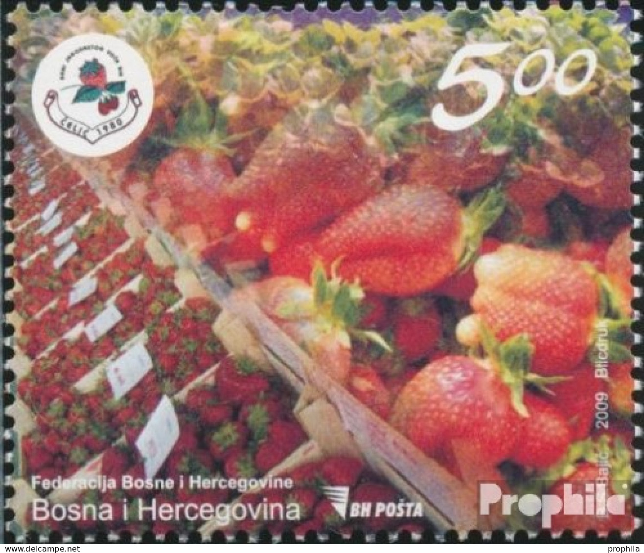 Bosnien-Herzegowina 555 (kompl.Ausg.) Postfrisch 2009 Wirtschaftsmesse - Bosnia Erzegovina