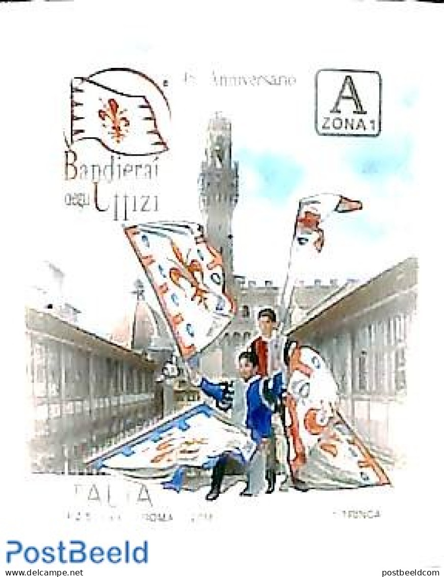 Italy 2018 Uffizi Flags 1v S-a, Mint NH, History - Flags - Sonstige & Ohne Zuordnung