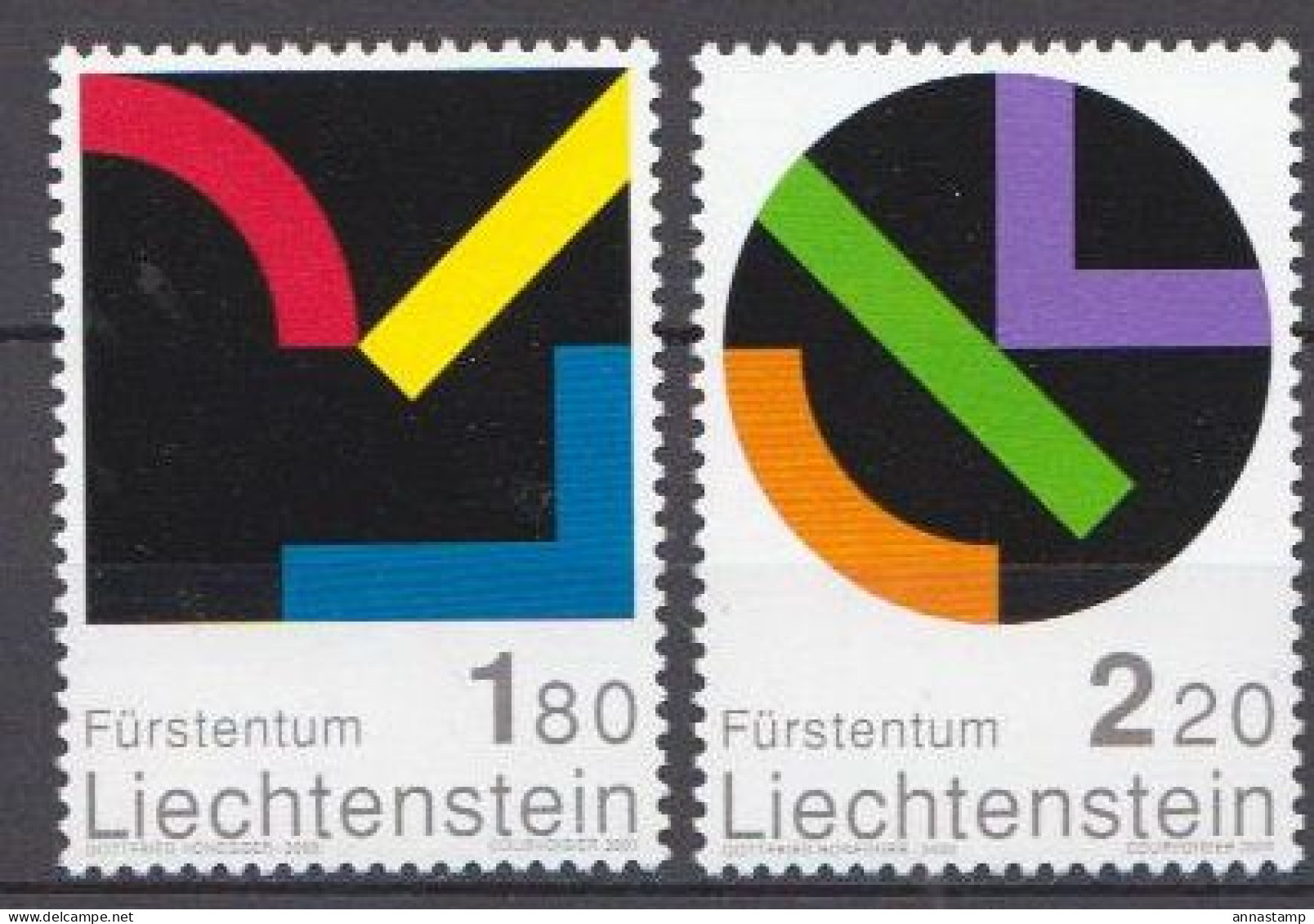 Liechtenstein MNH Set - Moderne