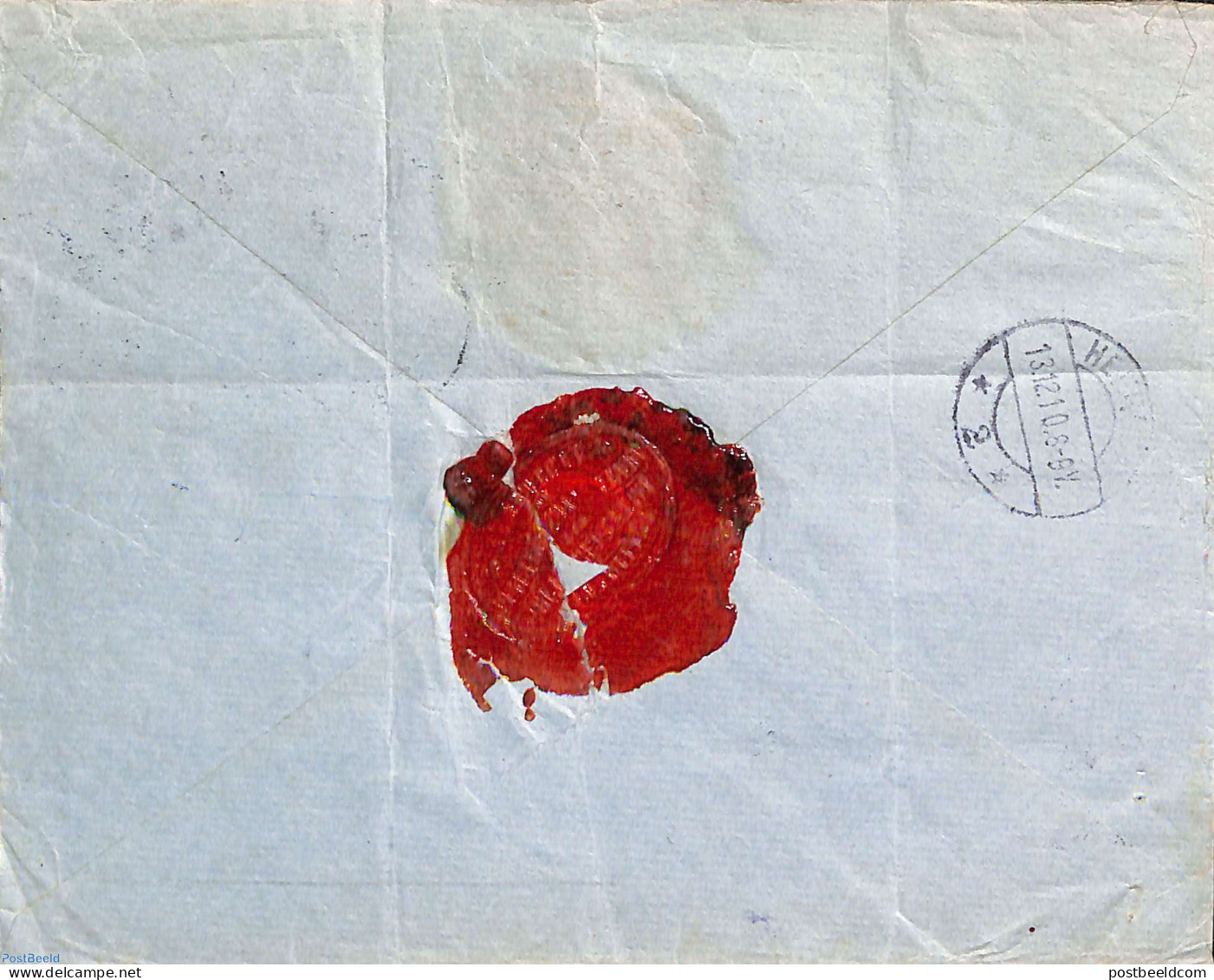 Netherlands 1910 Registered Letter From Amsterdam To Heerlen, 15c Bontkraag, Postal History - Briefe U. Dokumente