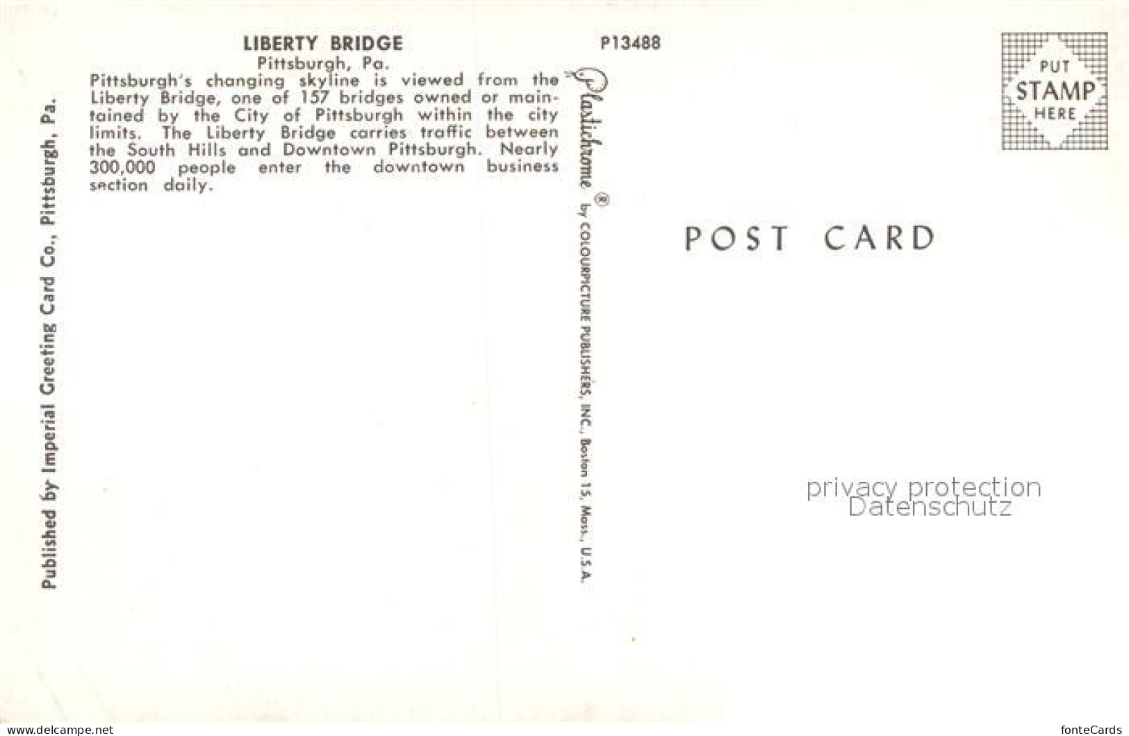 73513875 Pittsburgh Liberty Bridge Pittsburgh - Other & Unclassified