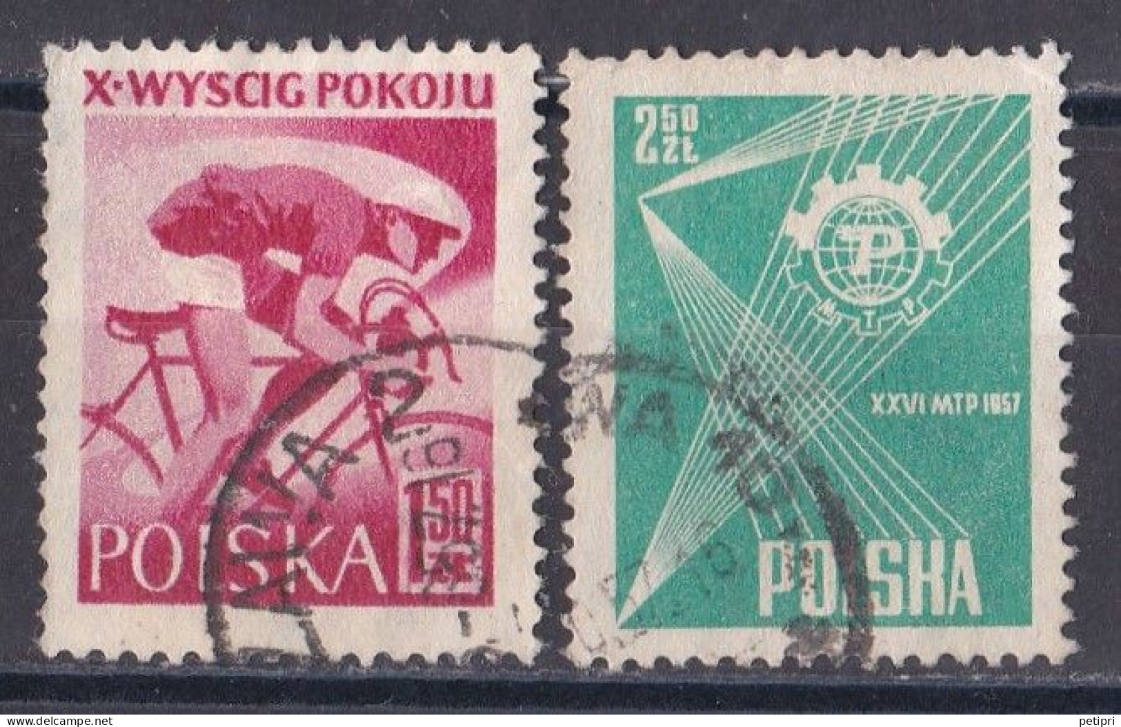 Pologne - République 1944 - 1960   Y & T N °  901  Et  903  Oblitérés - Used Stamps