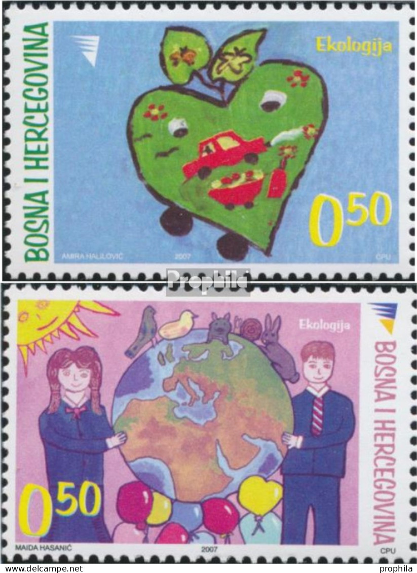 Bosnien-Herzegowina 500-501 (kompl.Ausg.) Postfrisch 2007 Ökologie - Bosnie-Herzegovine