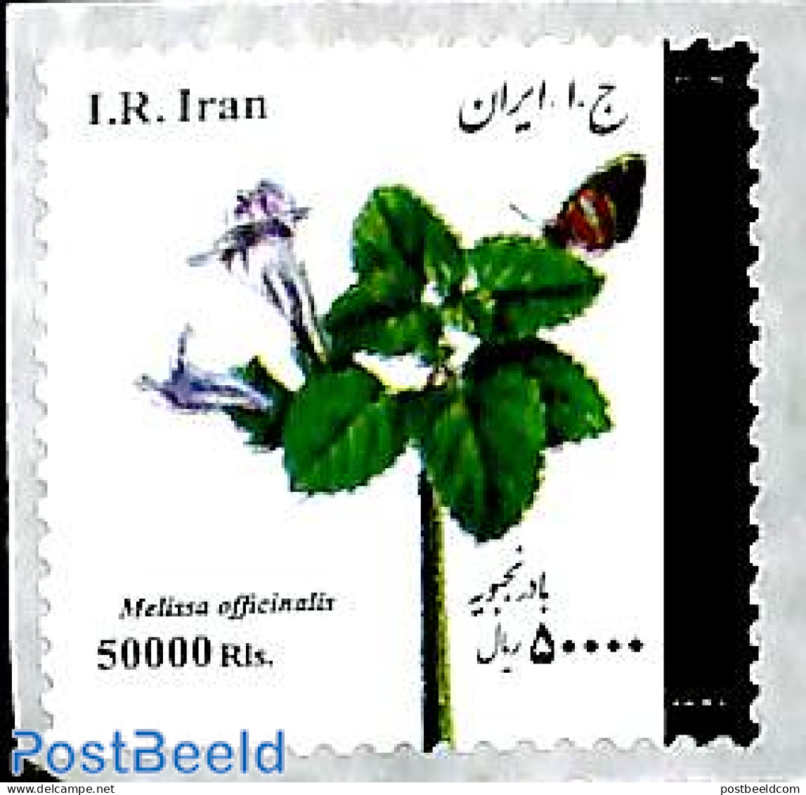 Persia 2017 Medical Plants 1v S-a, Mint NH, Health - Nature - Health - Flowers & Plants - Irán
