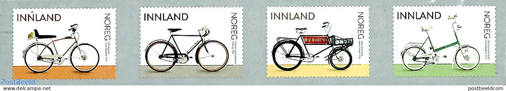 Norway 2019 Bicycles 4v S-a, Mint NH, Sport - Cycling - Neufs