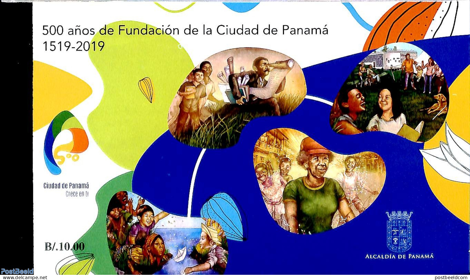 Panama 2019 Panama City In Prestige Booklet, Mint NH, Stamp Booklets - Ohne Zuordnung