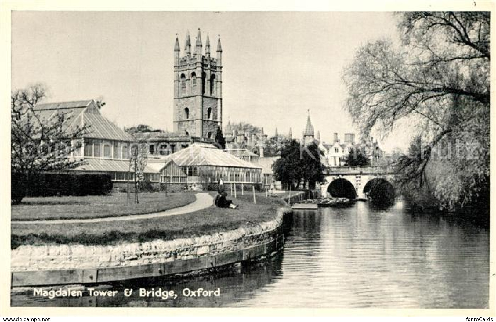 73374777 Oxford Oxfordshire Magdalen Tower Bridge Oxford Oxfordshire - Otros & Sin Clasificación