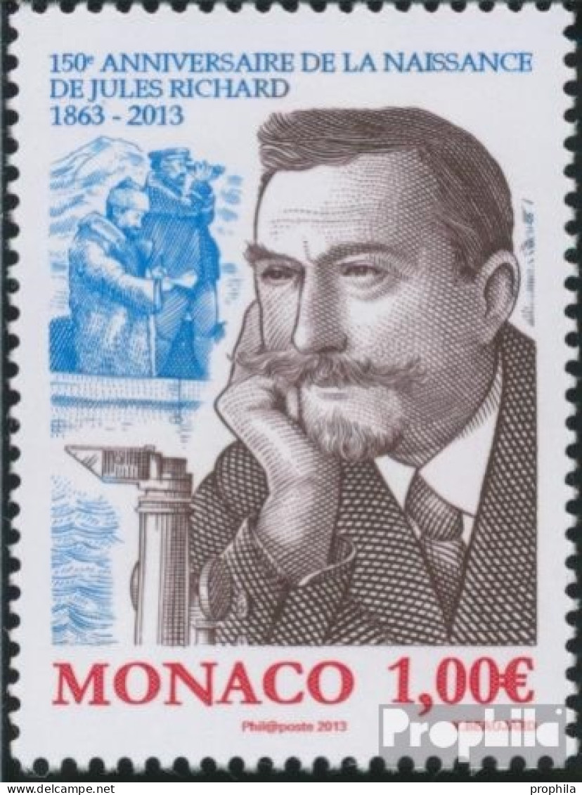 Monaco 3154 (kompl.Ausg.) Postfrisch 2013 Jules Richard - Neufs