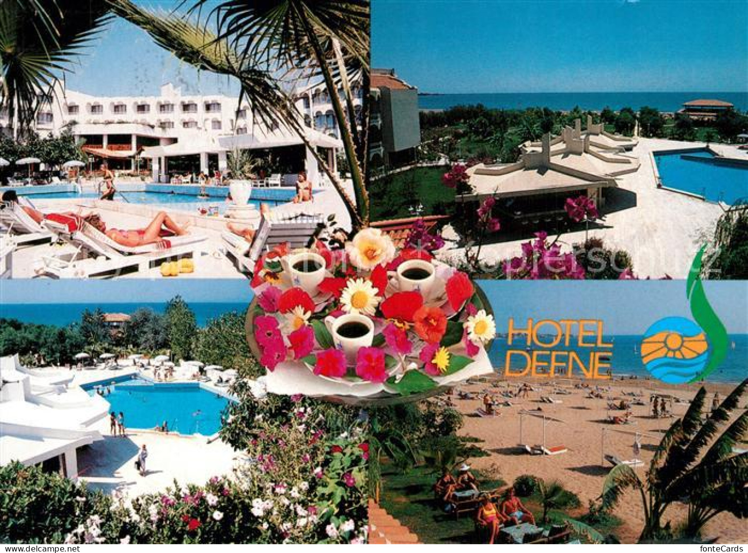 73363734 Antalya Hotel Defne Swimming Pool Strand Antalya - Turquie