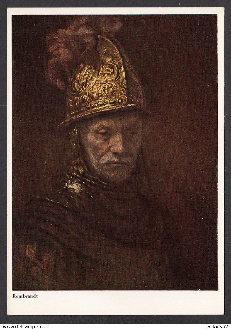 PR169/ REMBRANDT (entourage De), *L'homme Au Casque D'or*, Berlin, Gemäldegalerie - Pintura & Cuadros