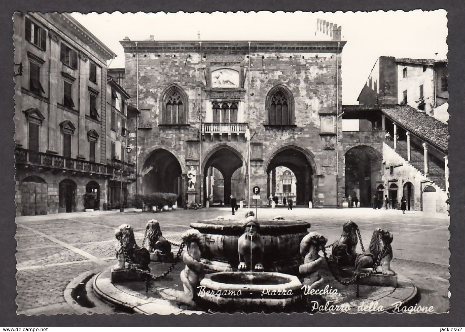 062750/ BERGAMO, Piazza Vecchia, Palazzo Della Ragione - Bergamo