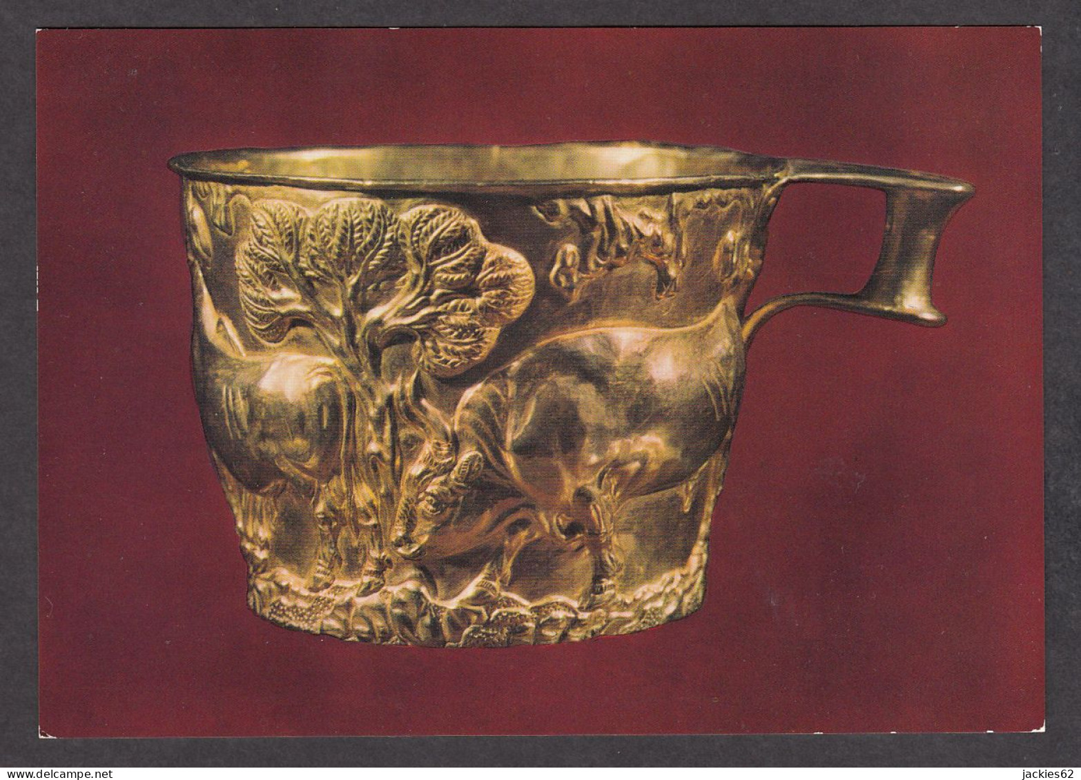 087757/ ATHENS, Archaeological Museum, Gold Cup, From Vaphio - Grèce