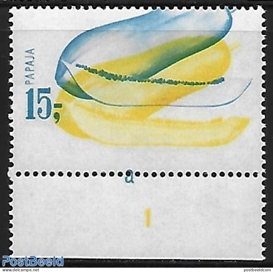 Indonesia 1968 Misprint, Mint NH, Nature - Various - Fruit - Errors, Misprints, Plate Flaws - Fruits