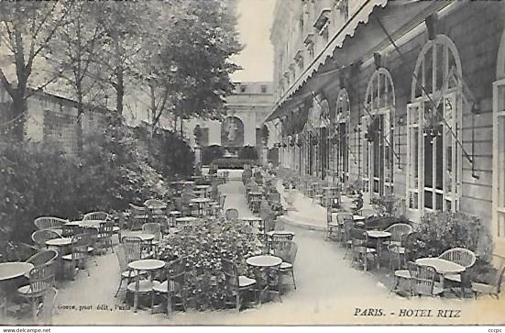 CPA  Paris Hôtel Ritz - Arrondissement: 07