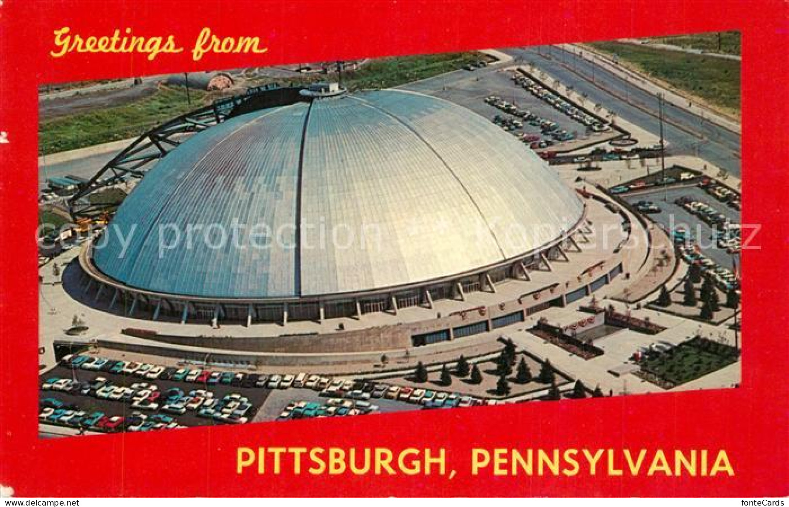 73335375 Pittsburgh Public Auditorium Aerial View Pittsburgh - Altri & Non Classificati