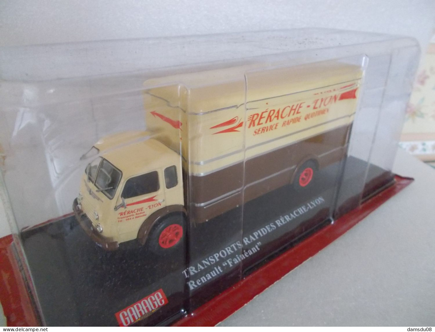 Renault Fainéant Transports Rérache Lyon Garage Moderne  échelle 1/43 Neuf Sous Blister Non Ouvert - Andere & Zonder Classificatie