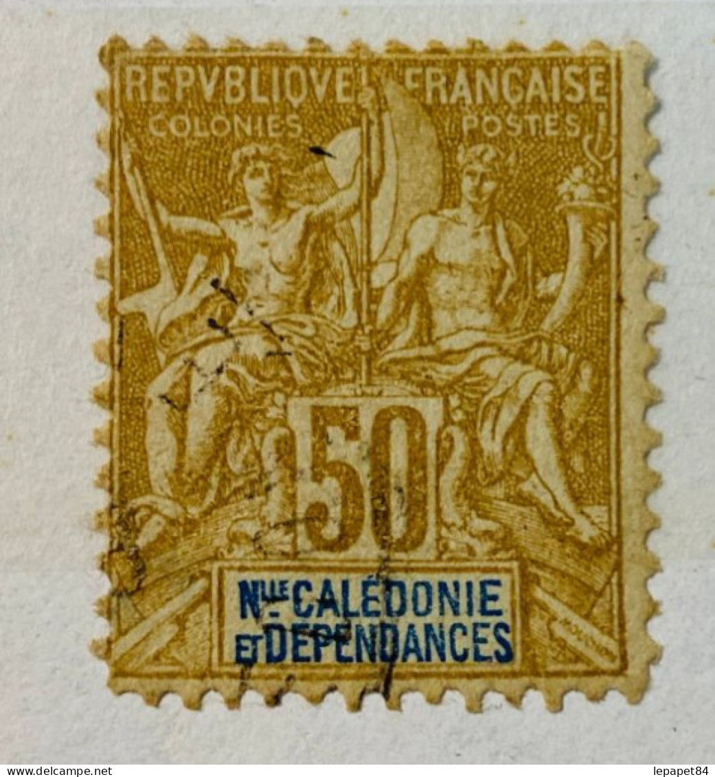 Nouvelle- Calédonie YT N° 64 Signé RP - Used Stamps