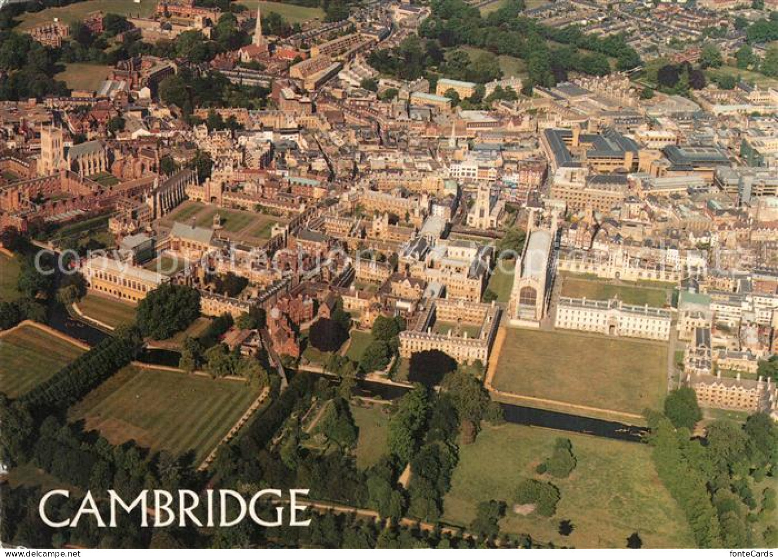 73322853 Cambridge Cambridgeshire Fliegeraufnahme Cambridge Cambridgeshire - Otros & Sin Clasificación